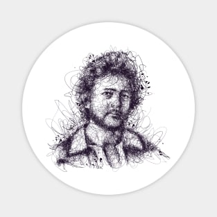 Scribble Gordon Lightfoot Magnet